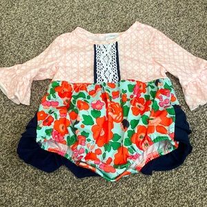 Boutique bubble romper- 3 month!
